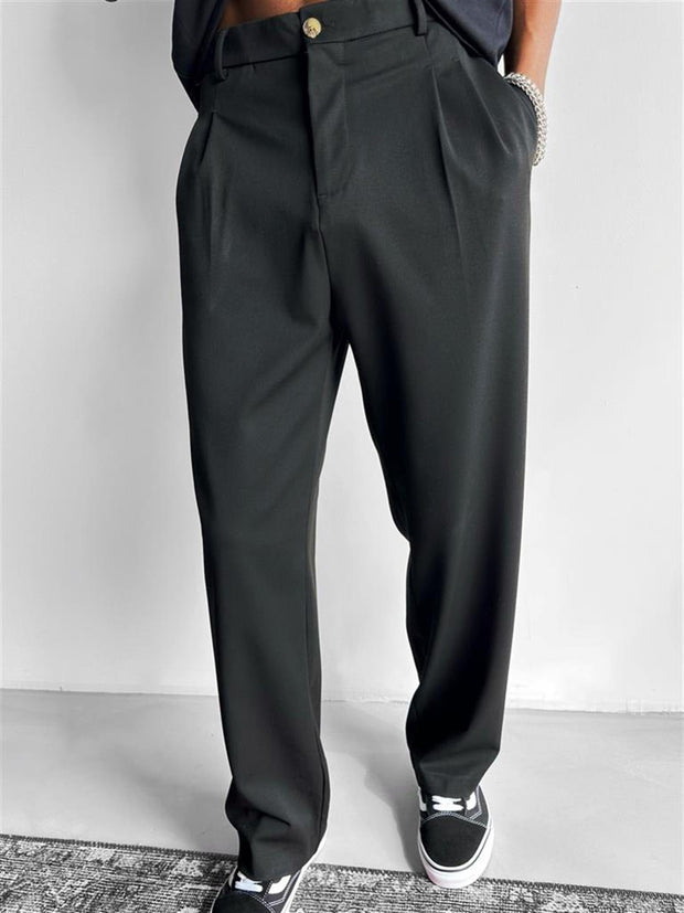 Beyaz Baggy Premium Pantolon