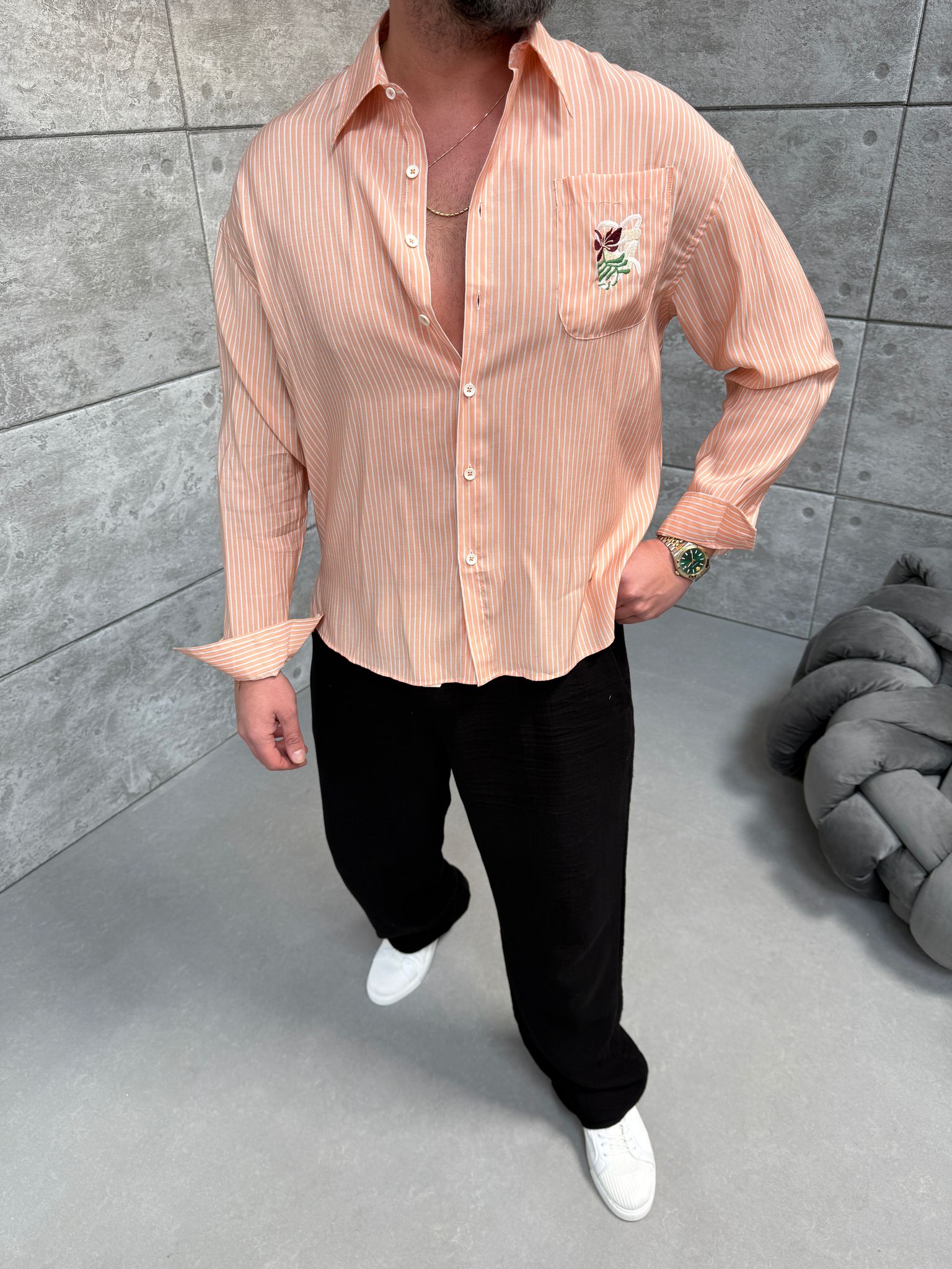 Nakış Detaylı Gömlek