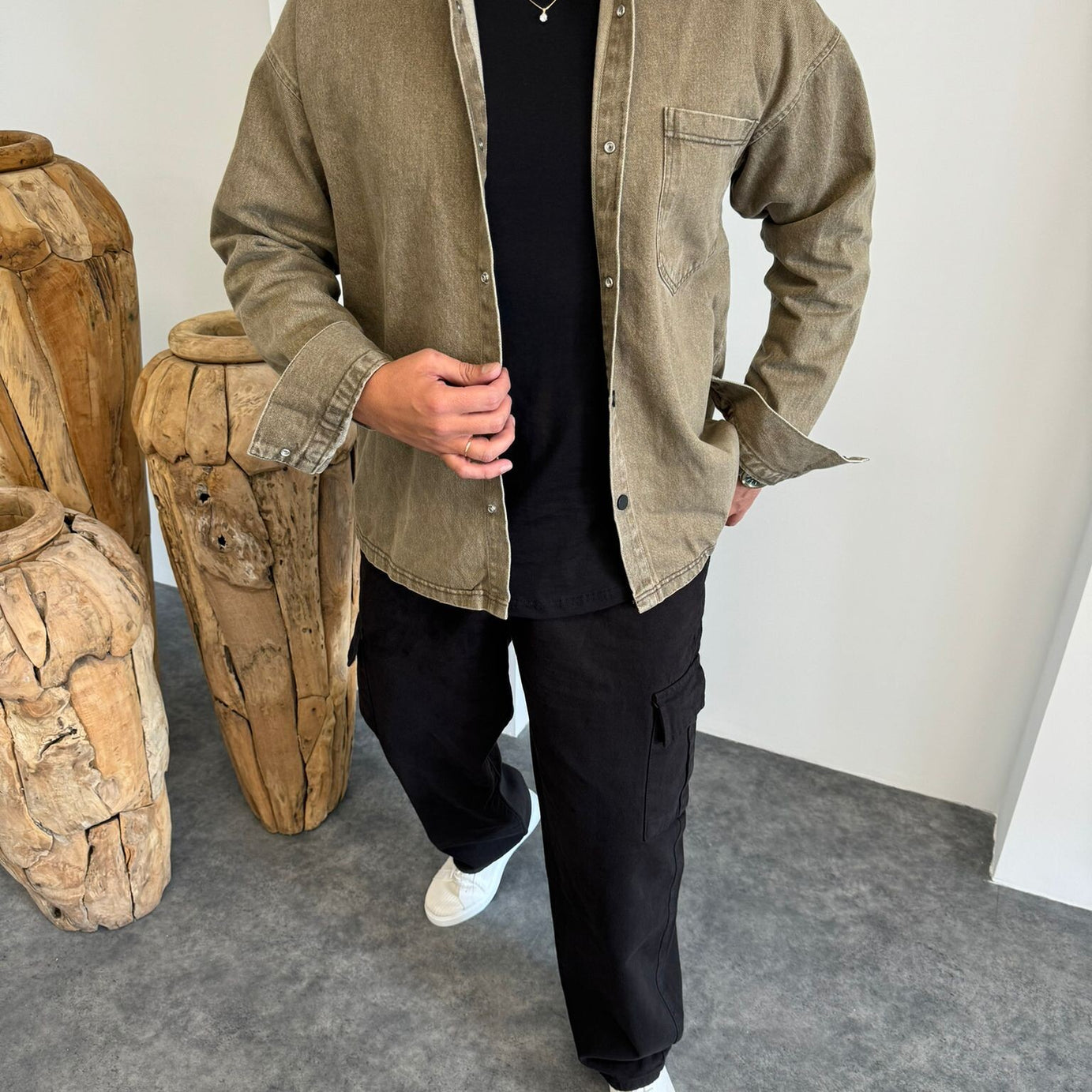 Eskitmeli Kot Gömlek