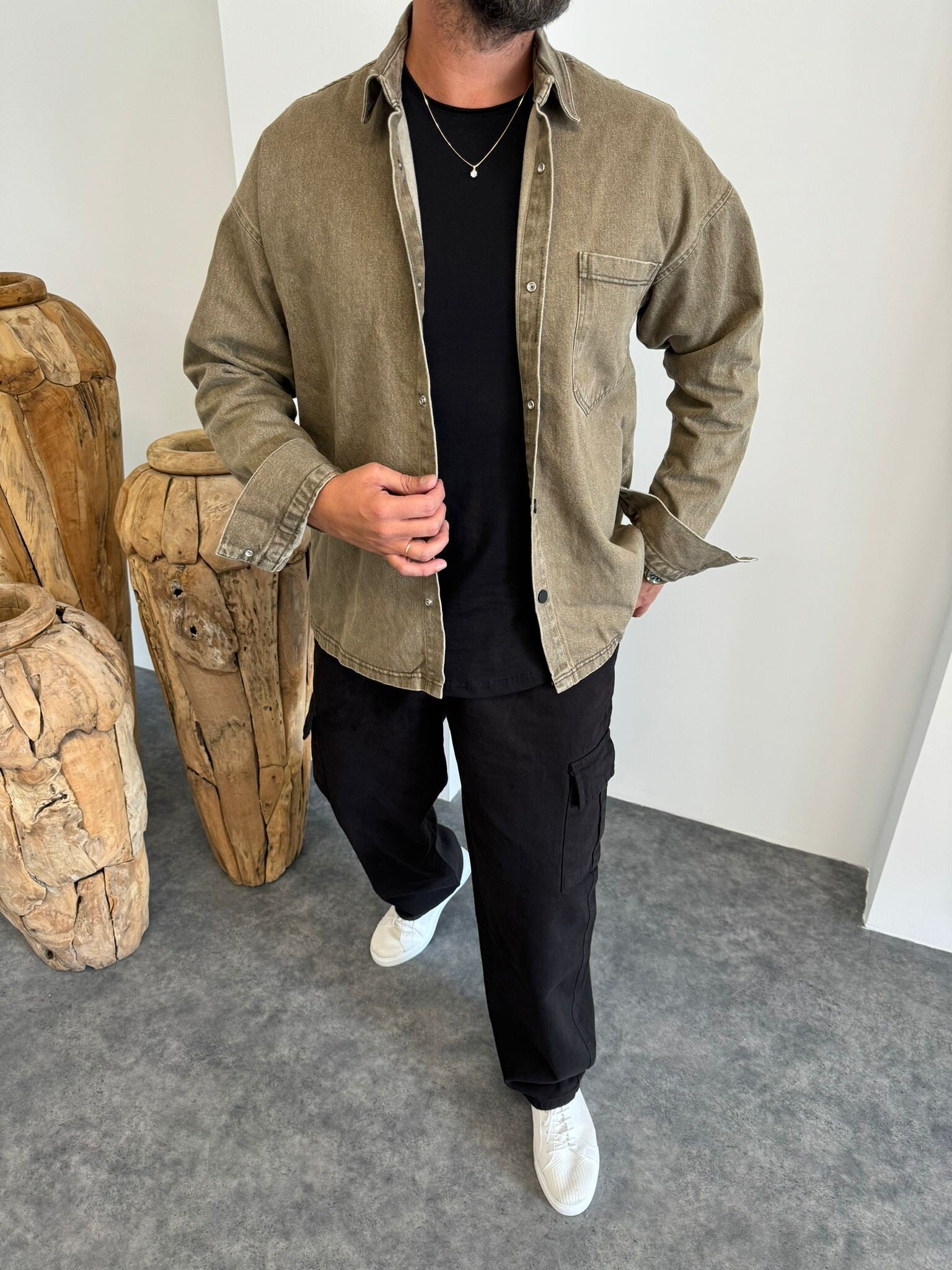 Eskitmeli Kot Gömlek